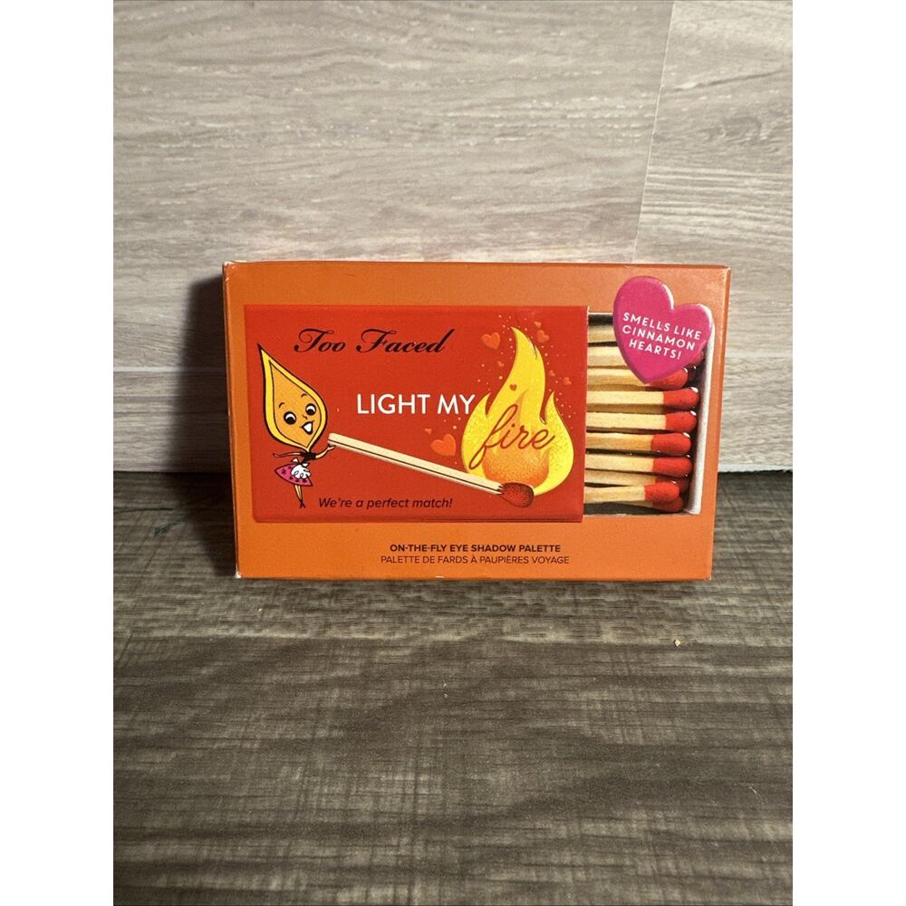 Too Faced Eye Shadow Palette Light My Fire On The Fly NIB